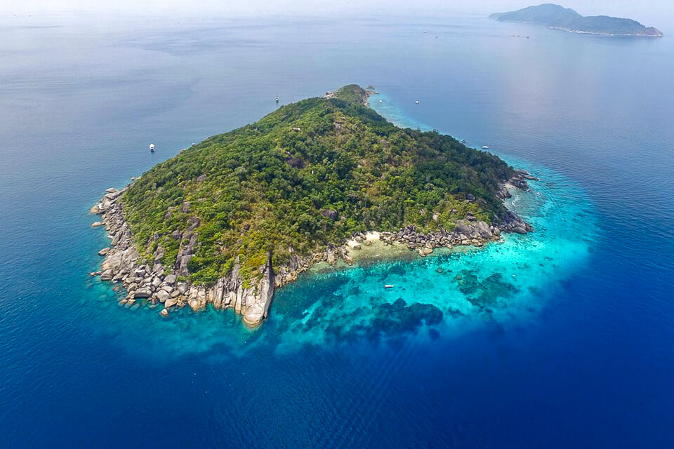 Exploring Surin → Return to Koh Tachai