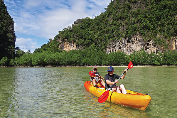 Koh Panak → Koh Kai → Phuket