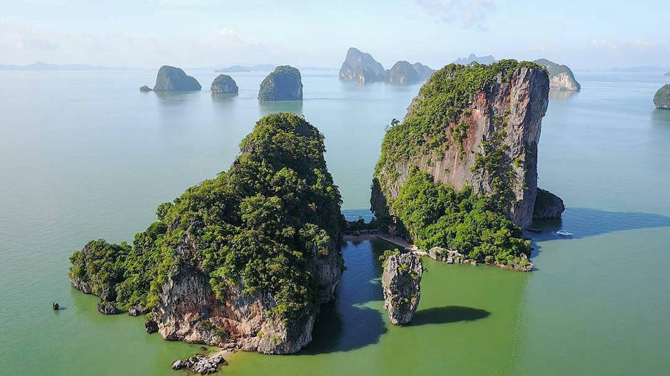 Koh Panak → Koh Hong → James Bond Island → Koh Panyi → Koh Yao Noi
