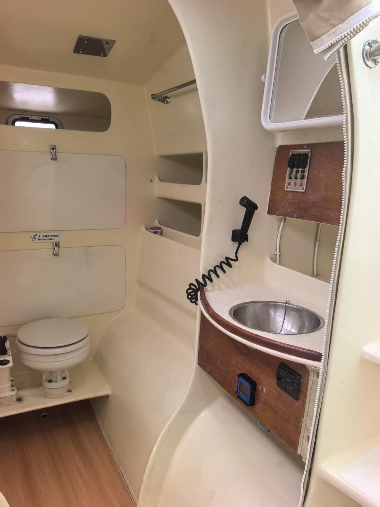 Andaman Dream bathroom with toilet and washbasin